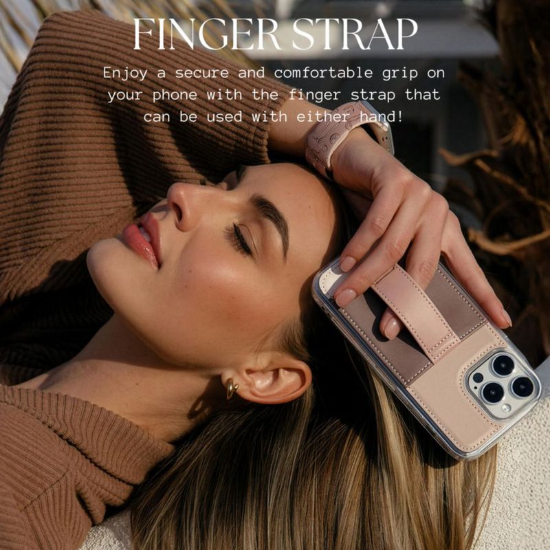 Funda Walli para iPhone 18/17 Pro de Cuero Vegano