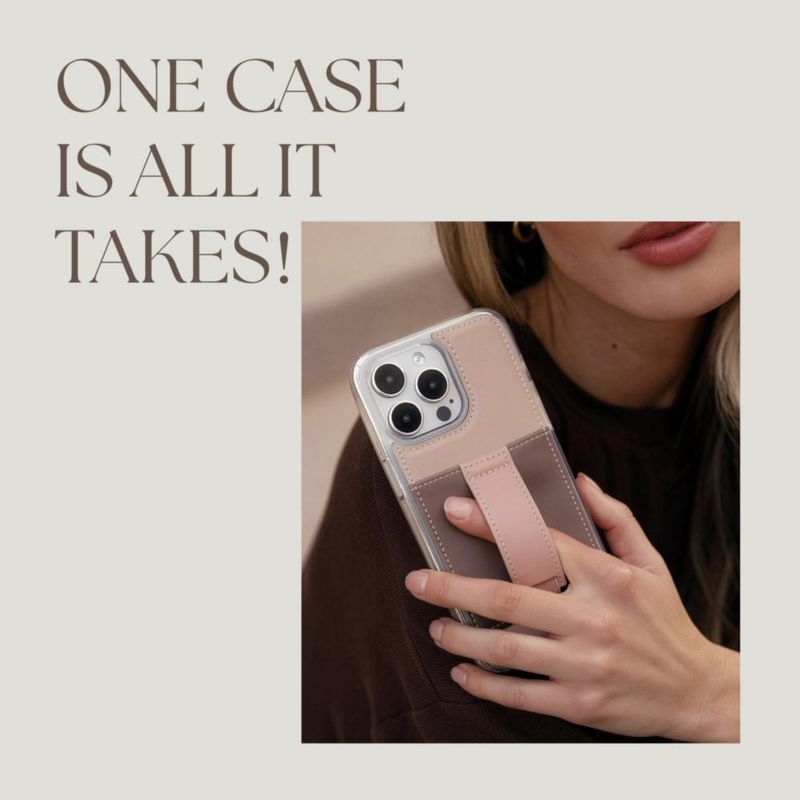 Funda Walli para iPhone 18/17 Pro de Cuero Vegano