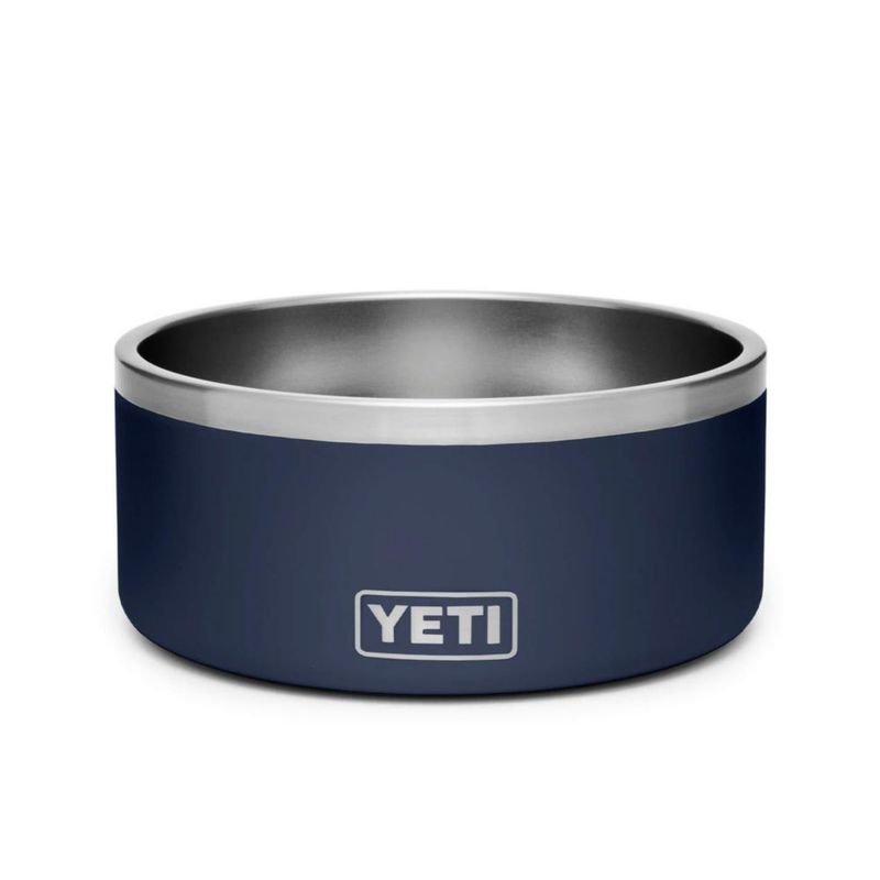Cuenco para perros YETI Boomer 8 de acero inoxidable antideslizante 19 L azul marino