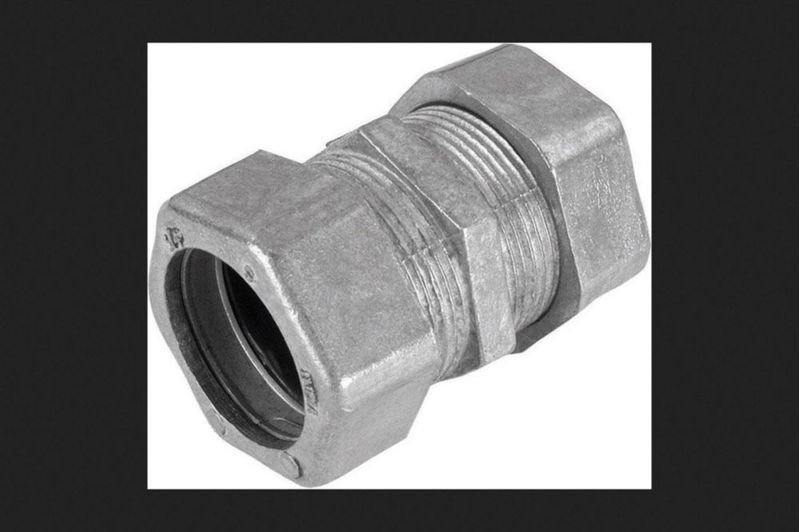 Acoplamiento EMT de zinc fundido a presión de 1/2 pulgada de Gam-Pak Products