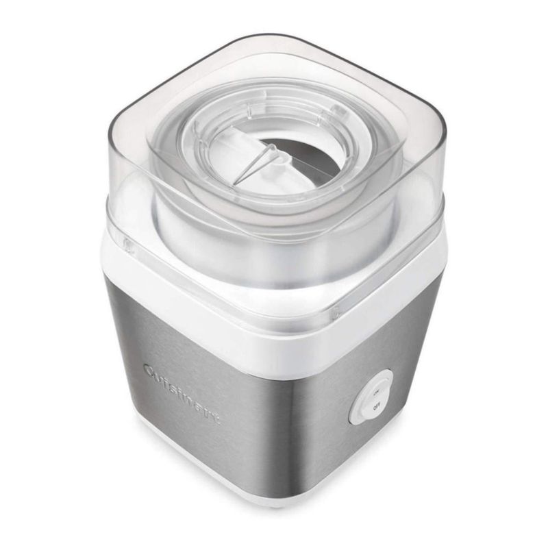 Máquina para postres helados Cuisinart ICE-31 de acero inoxidable 1.5 qt