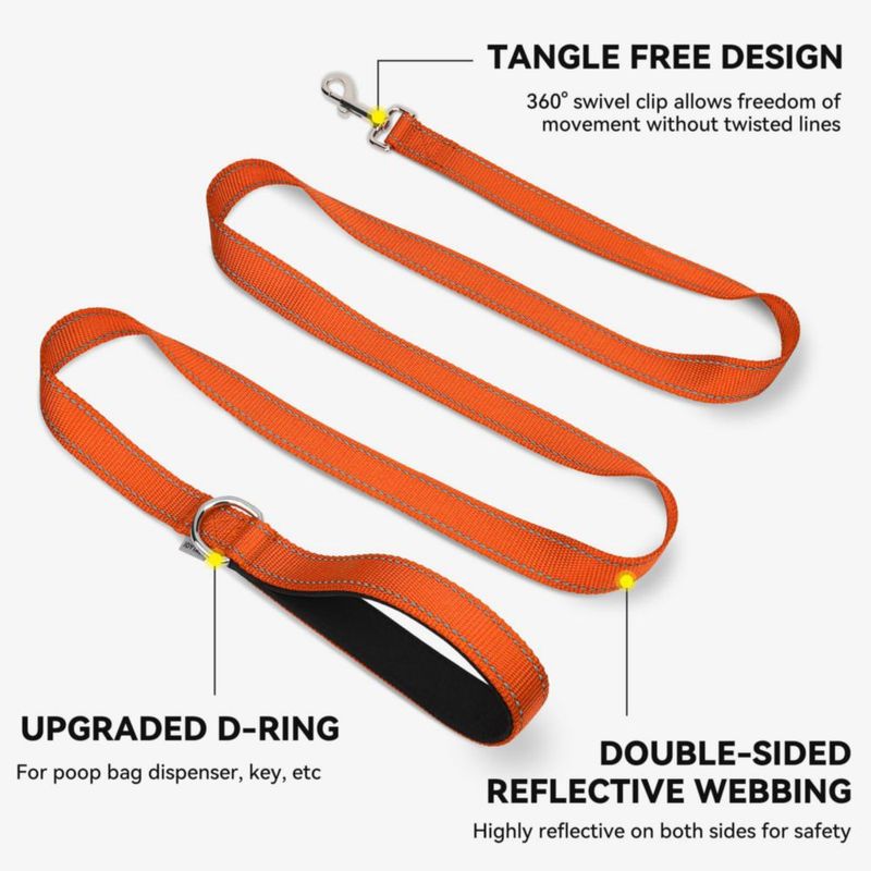 Correa Joytale Reflectante 18 m x 25 cm Naranja