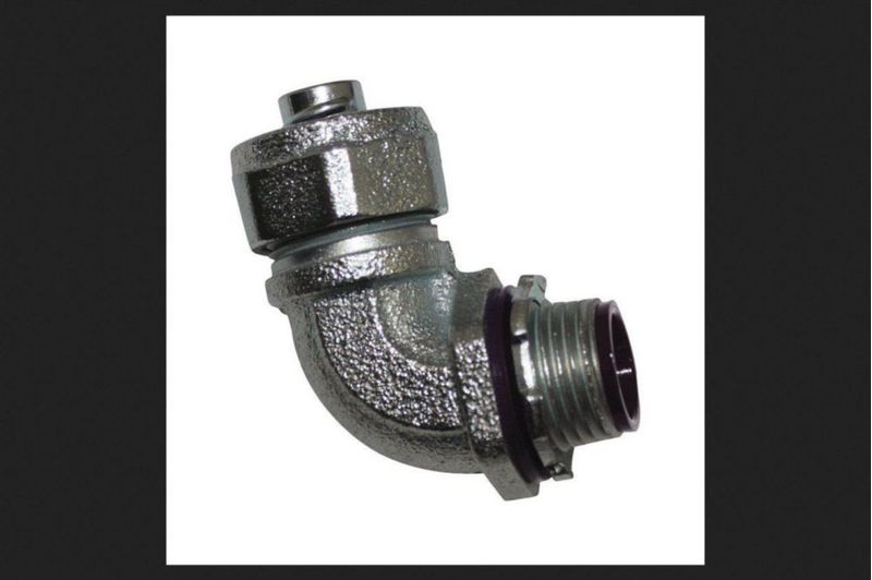Conector Sigma Electric ProConnex de 1/2 pulgada de hierro galvanizado 90°