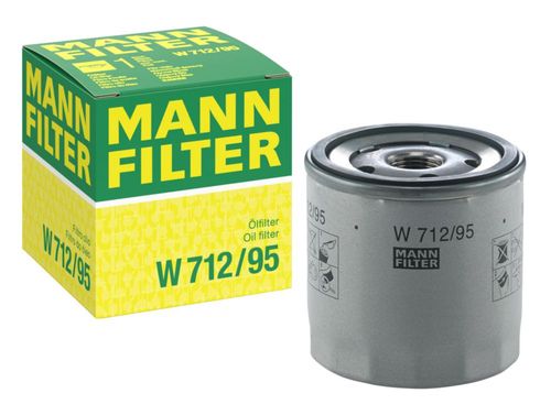 Filtro de aceite Mann Filter W 712/95 de rosca