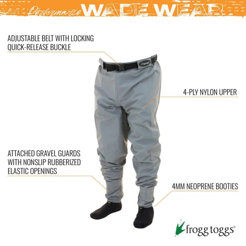 PANTALONES FROGG TOGGS Hellbender Stockingfoot talla XL