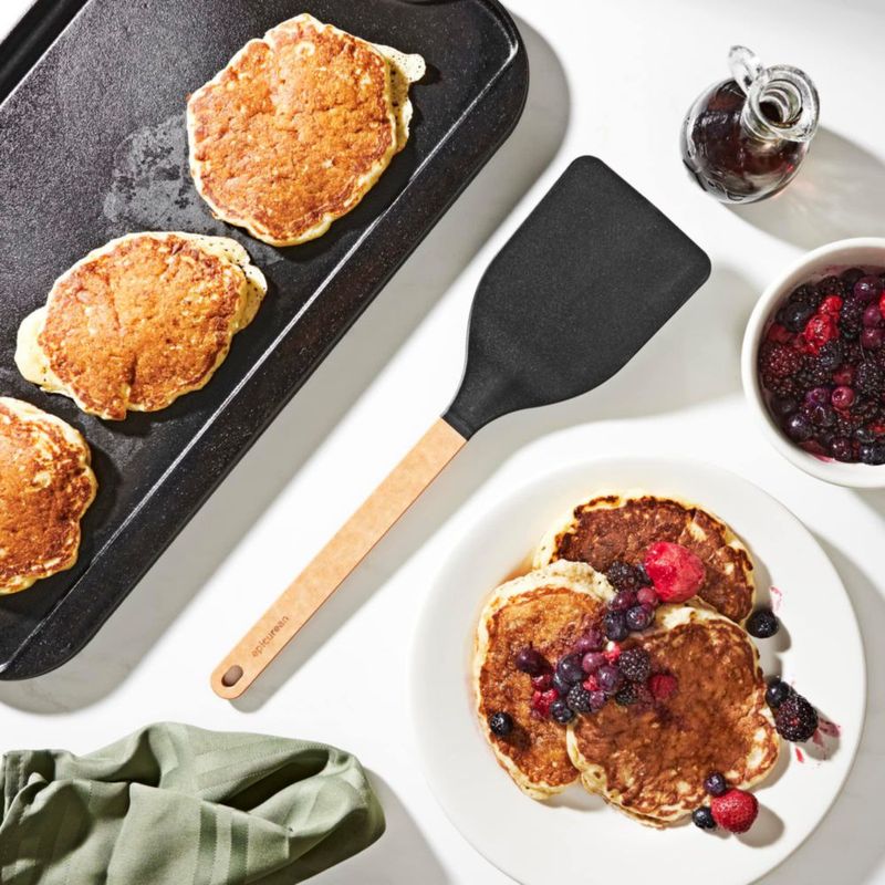 Turner Epicurean Gourmet Series espátula grande de nylon negro