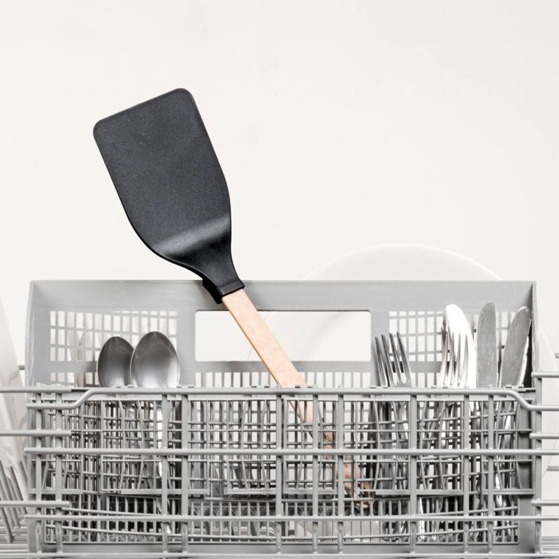 Turner Epicurean Gourmet Series espátula grande de nylon negro