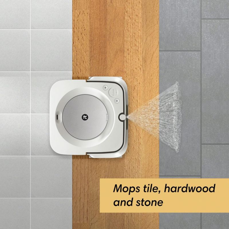 Robot Mop iRobot Braava Jet M6 (6110) Ultimate Wifi Blanco