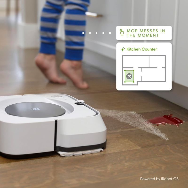 Robot Mop iRobot Braava Jet M6 (6110) Ultimate Wifi Blanco