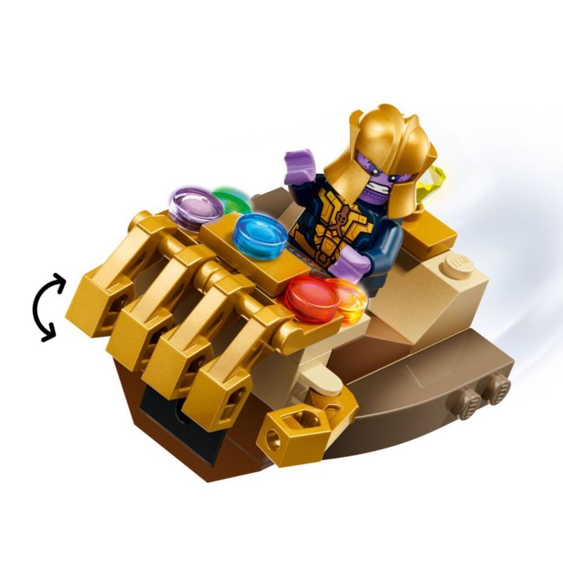 Juguete de Construcción LEGO Marvel Capitán América vs. Thanos 76319