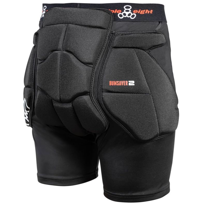 Pantalones Cortos Acolchados Triple Eight para Skate y Snowboard Multi‑Deporte