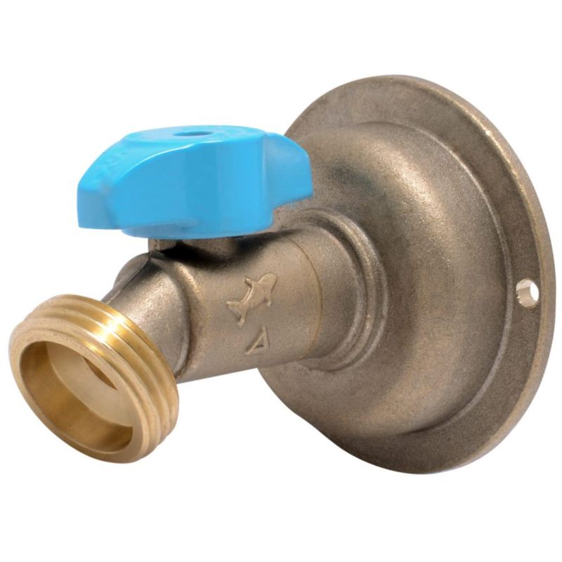 Manguera de latón MHT SharkBite de 45 grados 1/2 x 3/4 pulgadas