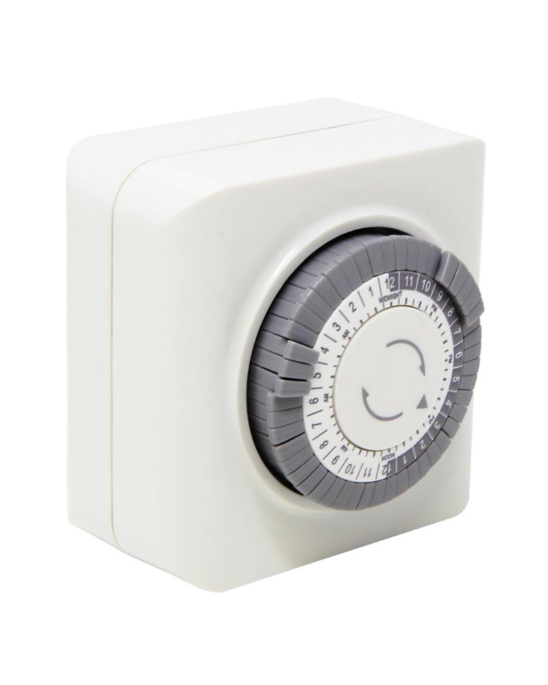 Temporizador Mecánico Lightkiwi Q6914 para Iluminación de Jardín