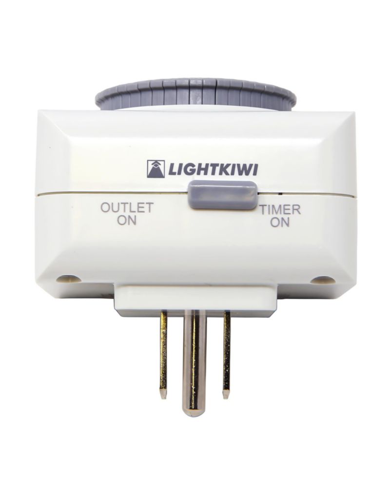 Temporizador Mecánico Lightkiwi Q6914 para Iluminación de Jardín