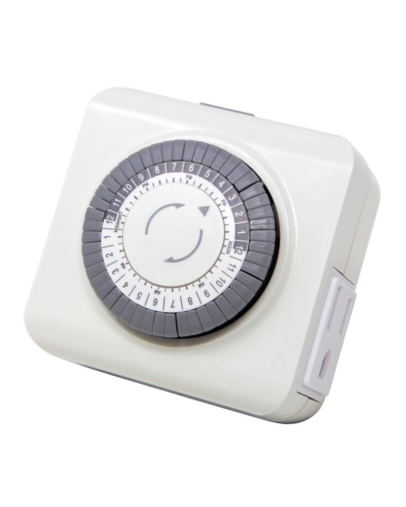 Temporizador Mecánico Lightkiwi Q6914 para Iluminación de Jardín