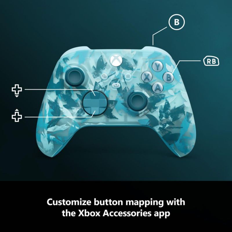 Control Inalámbrico Xbox Edición Especial Ice Breaker Bluetooth
