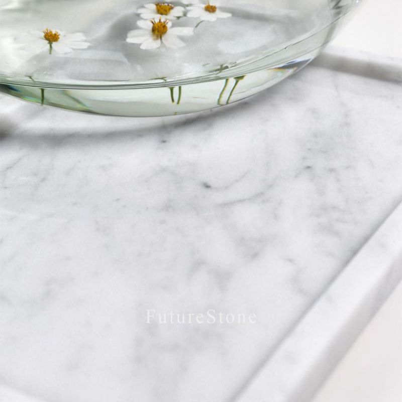 Bandeja FutureStone 30 × 20 × 18 cm Mármol 1600 g