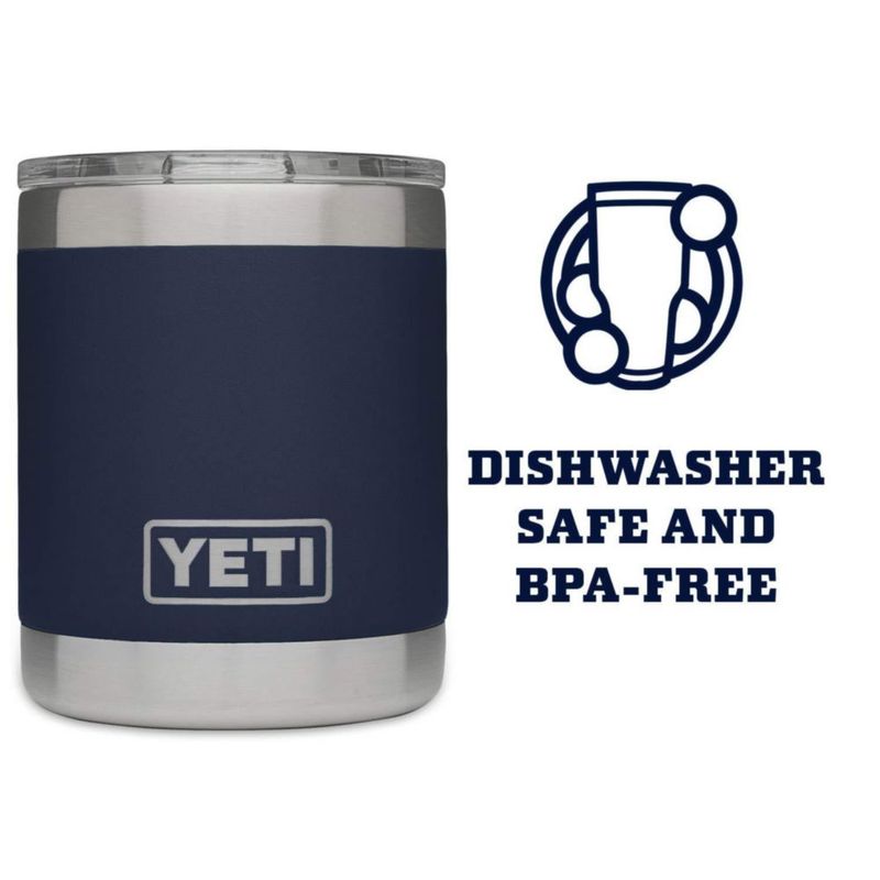 Vaso YETI Rambler Lowball de acero inoxidable con aislamiento al vacío de 300 ml