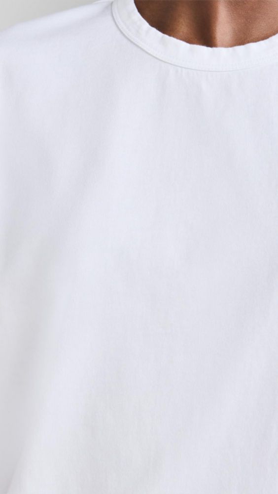CAMISETA Madewell Perfect Crewneck Tee Blanca Talla M