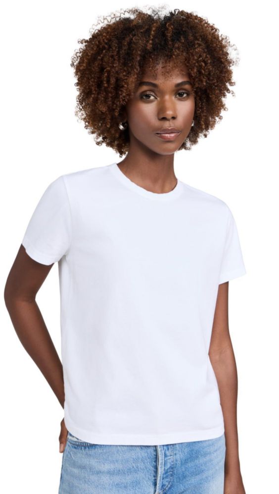 CAMISETA Madewell Perfect Crewneck Tee Blanca Talla M