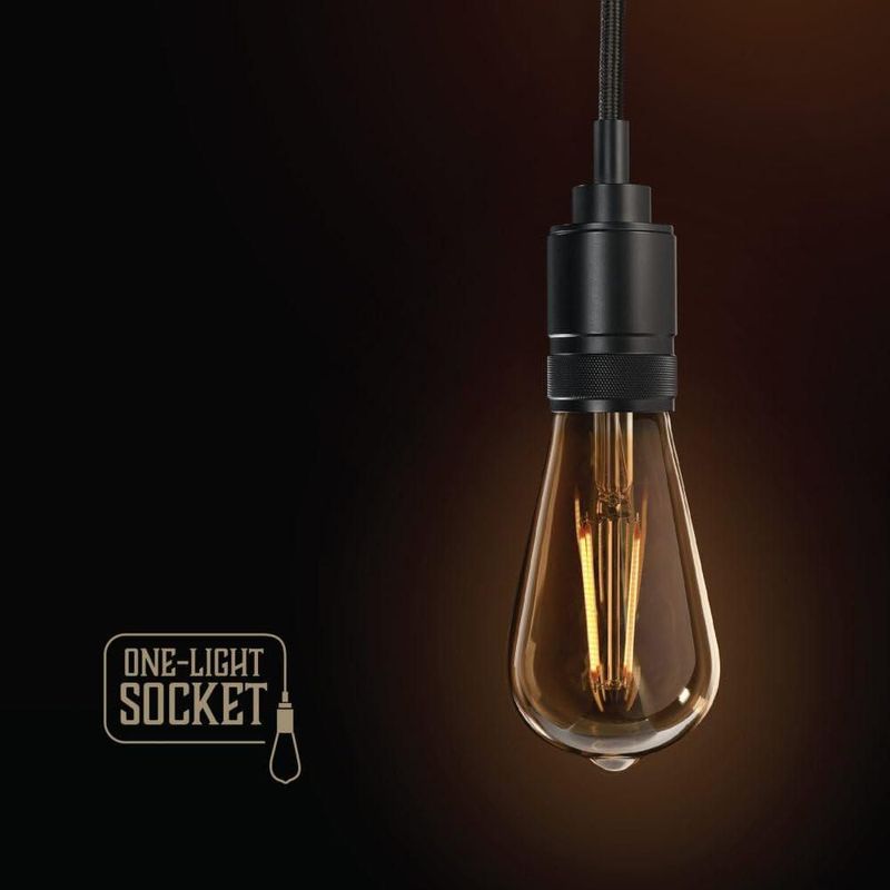 Lámpara Colgante Feit Electric 3000161 Negra de 1 Luz