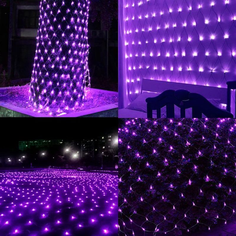 Luces de cadena WATERGLIDE 36 m x 15 m 360 LED púrpura