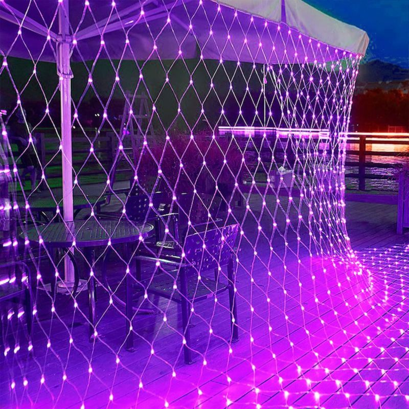 Luces de cadena WATERGLIDE 36 m x 15 m 360 LED púrpura
