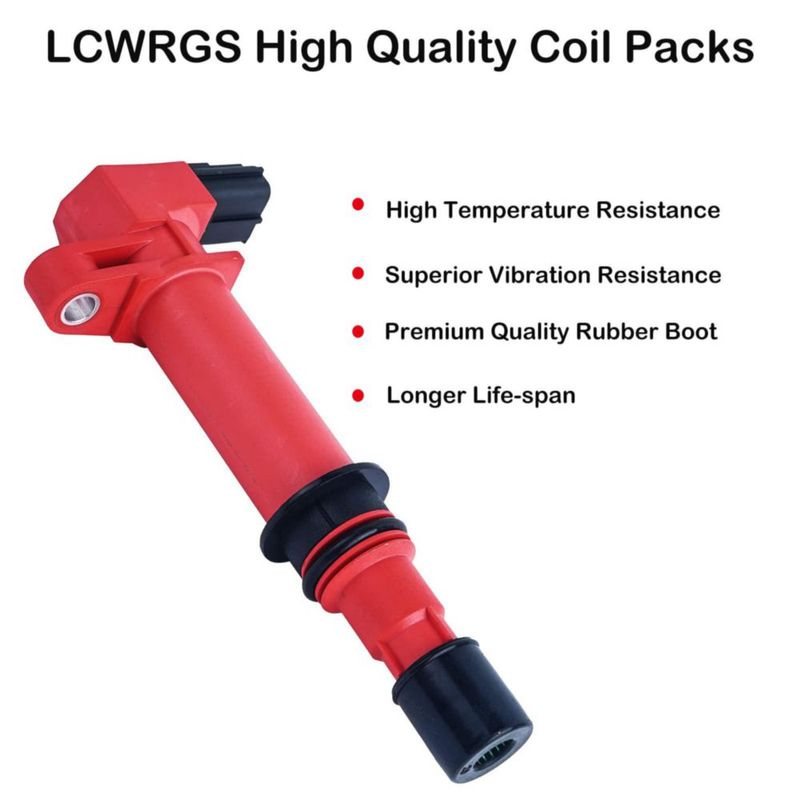 Juego de 6 bobinas de encendido LCWRGS para Jeep y Dodge