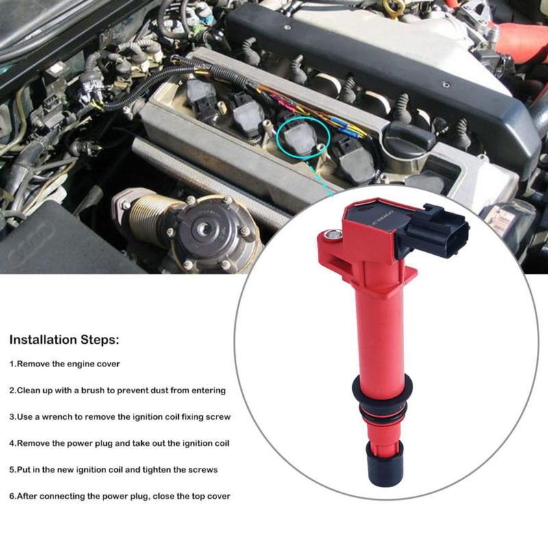 Juego de 6 bobinas de encendido LCWRGS para Jeep y Dodge