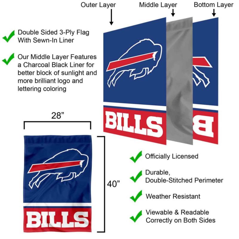 Bandera de Casa WinCraft 71 cm x 102 cm Doble Cara