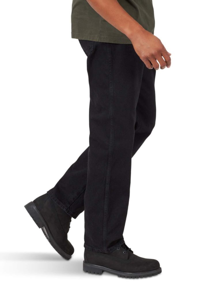 Jeans Rustler Corte Relajado 34W x 81cm Negro