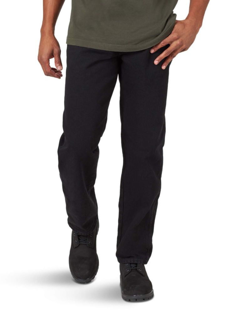 Jeans Rustler Corte Relajado 34W x 81cm Negro