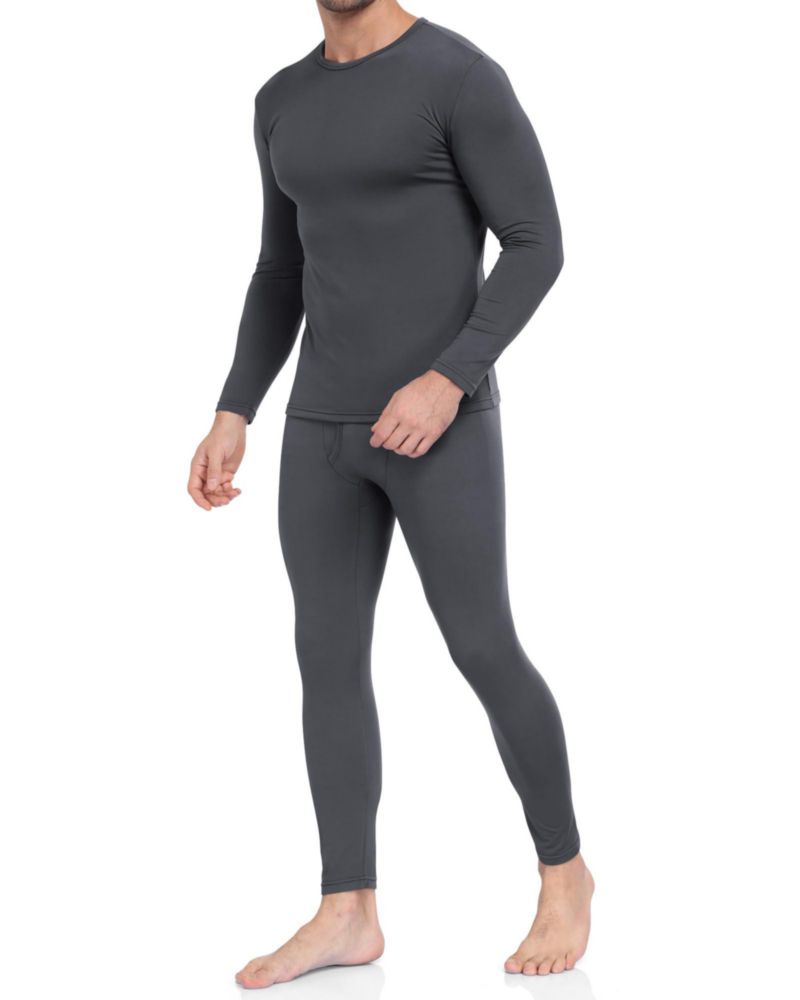 Ropa interior térmica WEERTI forrada de polar en color carbón