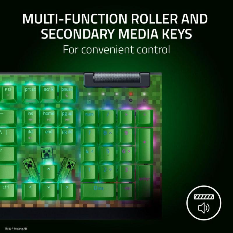 Teclado para juegos Razer BlackWidow V4 X Green Switches RGB