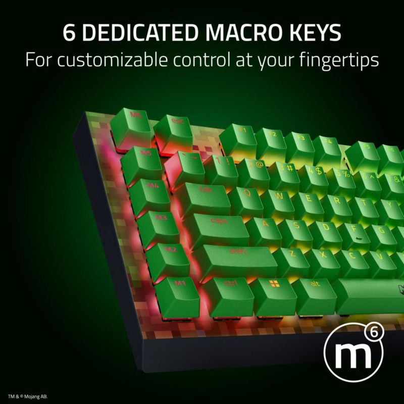 Teclado para juegos Razer BlackWidow V4 X Green Switches RGB