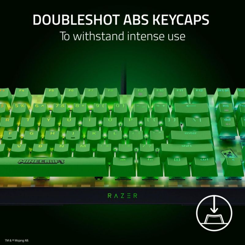 Teclado para juegos Razer BlackWidow V4 X Green Switches RGB