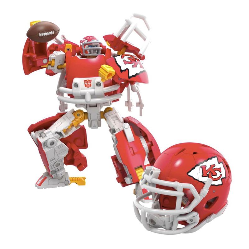 Figura de Acción Transformers KC-59 NFL Chiefs Robot 14 cm