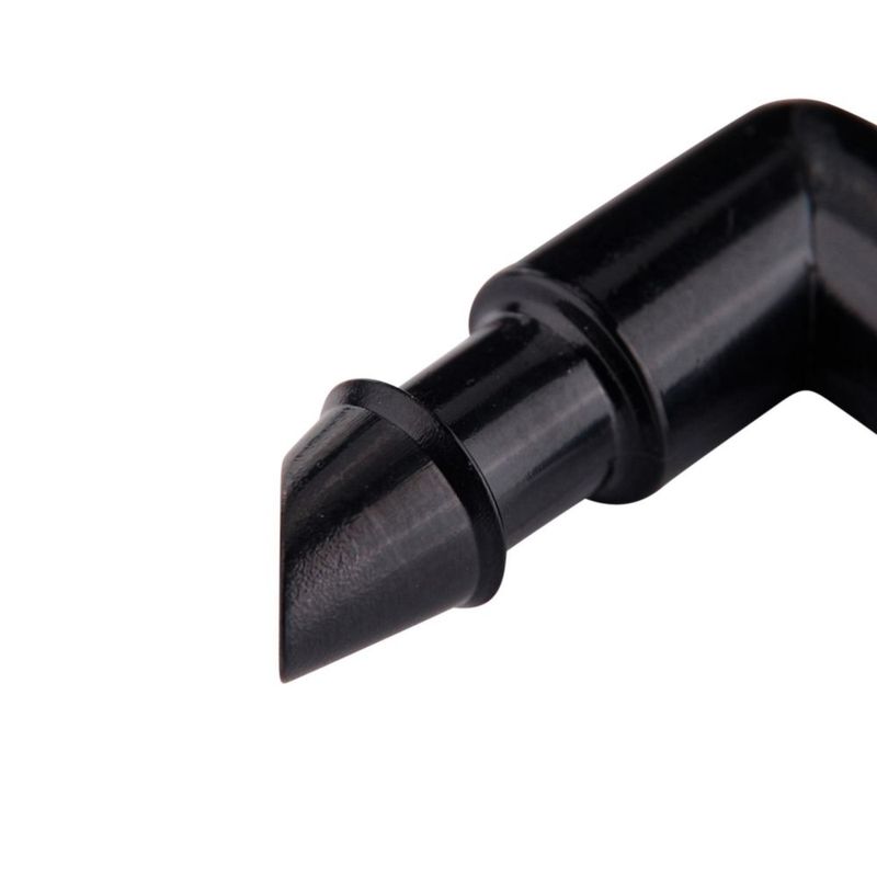 Codo con púas Raindrip R314CT para irrigación paquete de 5 unidades 1/4 pulgadas