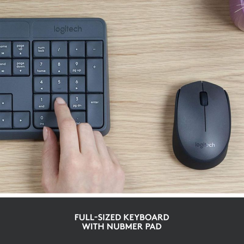 Combo de teclado y ratón Logitech MK235 Wireless Windows