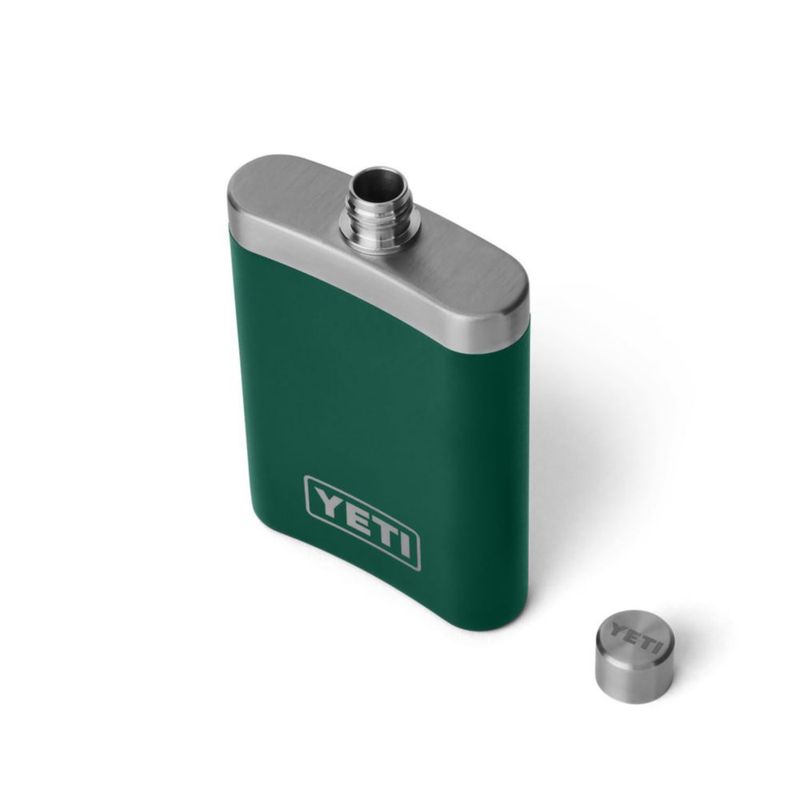 Hip Flask YETI de acero inoxidable con embudo 7 onzas color verde