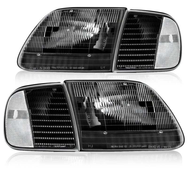 Conjunto de faros AUTOSAVER88 Ford F-150 1997-2003