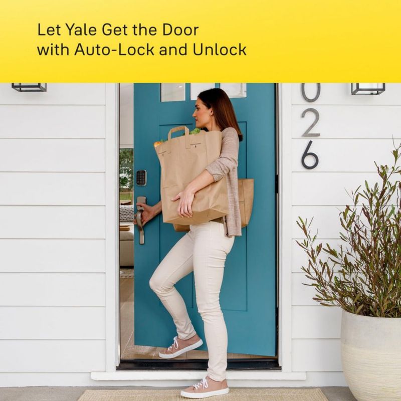 Cerradura Yale Assure 2 Touch Wi‑Fi Níquel Satín