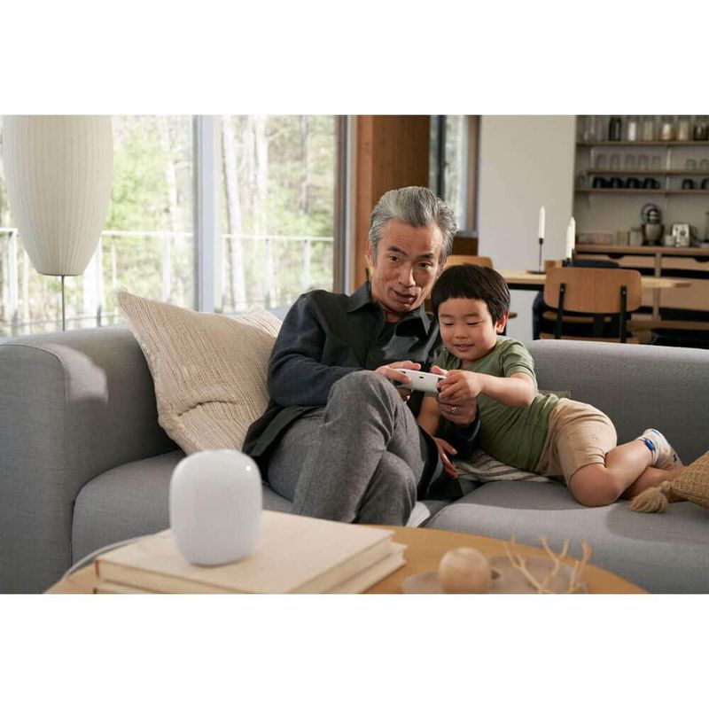 Sistema Wi-Fi Google Nest WiFi Pro 6E Mesh Router - Nieve