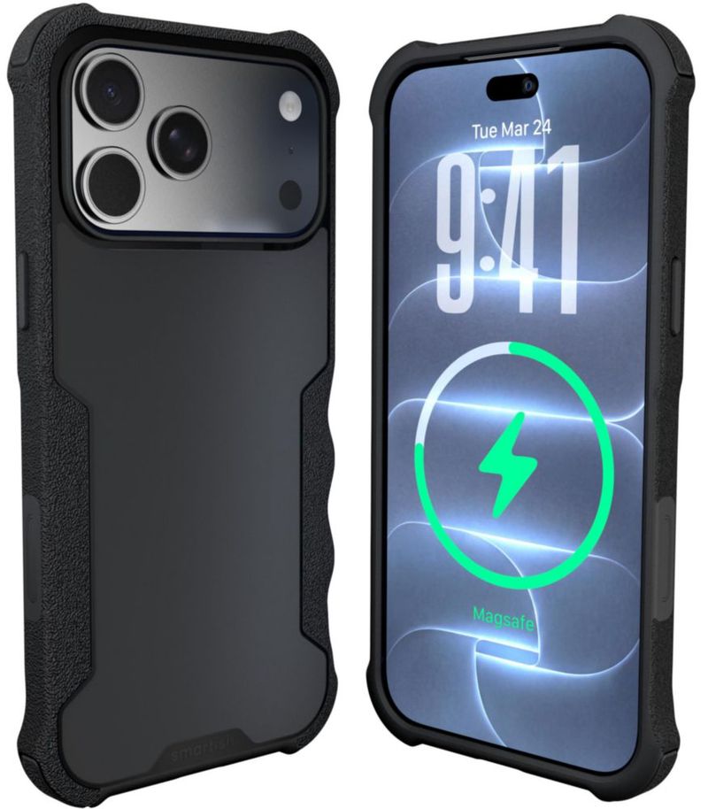 Funda Smartish para iPhone 18/17 Pro Max MagSafe negra