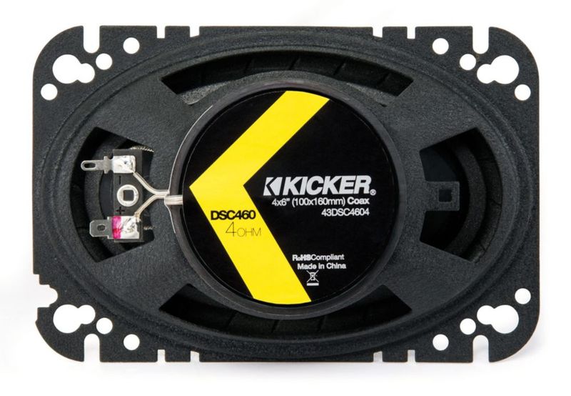 Altavoces estéreo para coche KICKER 43DSC4604 DSC460 120 W 4x6 2 vías