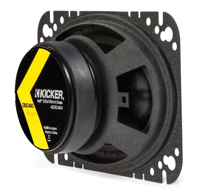 Altavoces estéreo para coche KICKER 43DSC4604 DSC460 120 W 4x6 2 vías