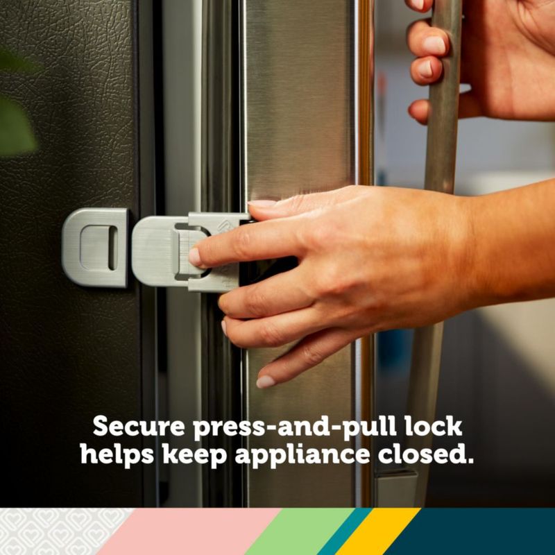 Appliance Lock Safety 1st plástico multiusos paquete de 2