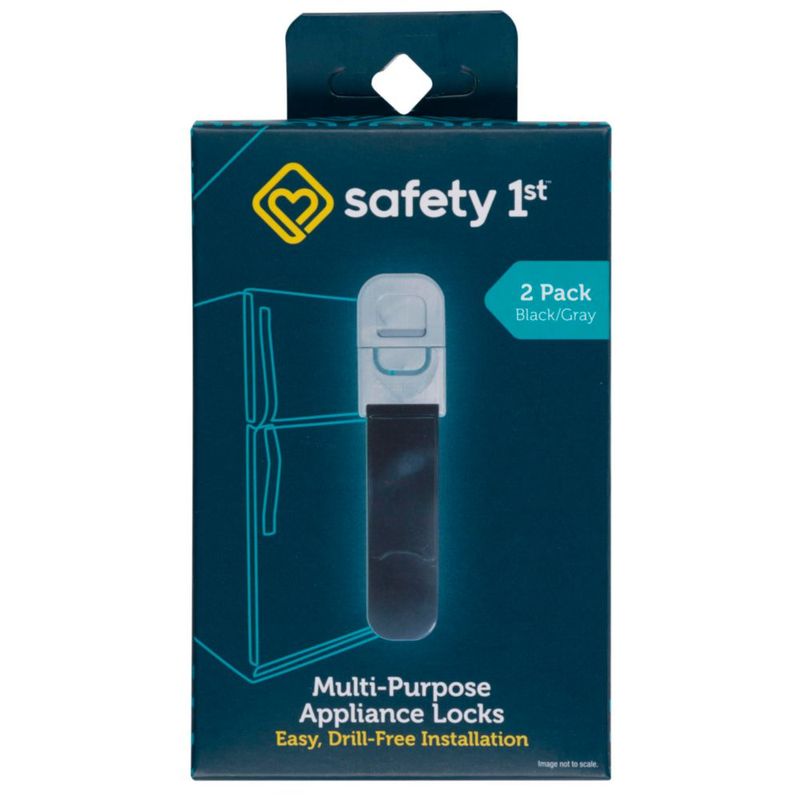 Appliance Lock Safety 1st plástico multiusos paquete de 2