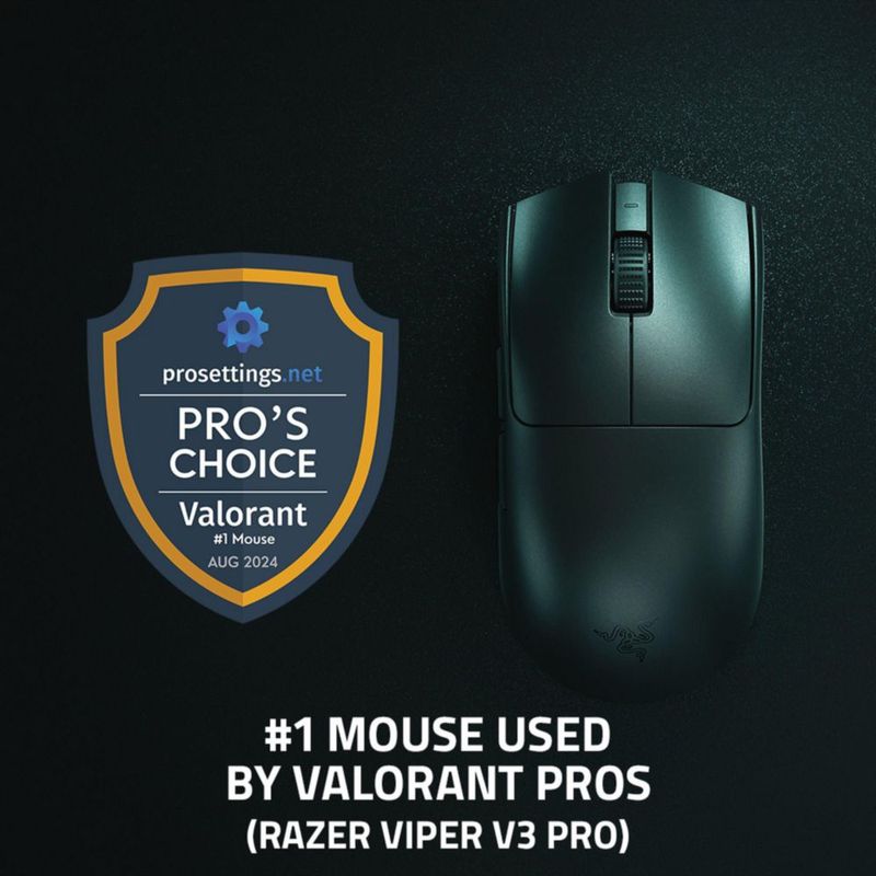 Ratón inalámbrico para juegos Razer Viper V3 Pro 35 K DPI 95 horas blanco