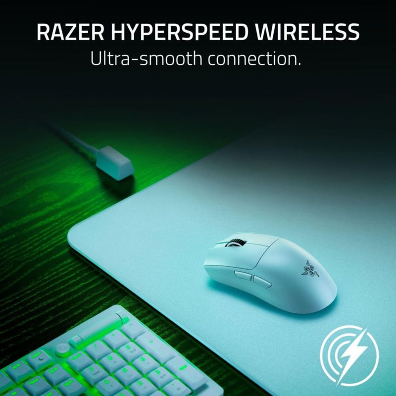 Ratón inalámbrico para juegos Razer Viper V3 Pro 35 K DPI 95 horas blanco